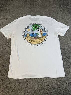Savage Tacticians Shirt Mens XL Drink Bahamas Kiss Mommas Clap Osamas Military